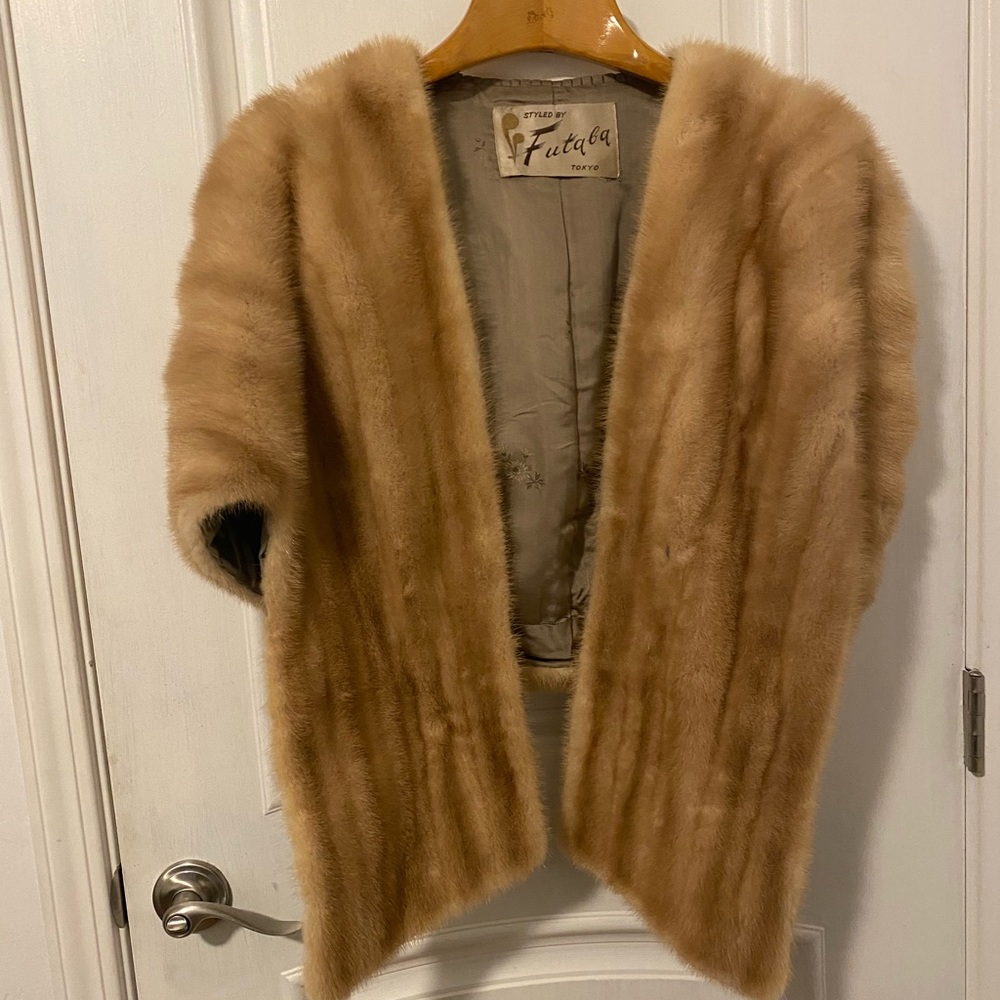 Vintage Fur Wrap
